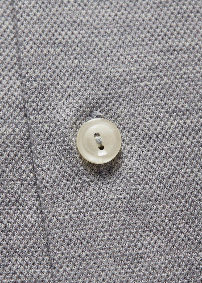 Pique Button Under - Grey Shirts83_056262563_GREY_M7313580504435- Butler Loftet