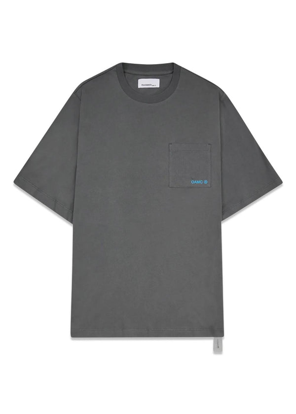 Pocket Tee Landscape Print - Gray-T-shirts-OAMC Peacemaker-Butler Loftet