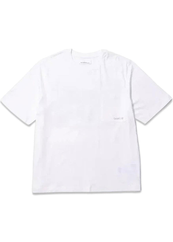 Pocket Tee Landscape Print - White-T-shirts-OAMC Peacemaker-Butler Loftet