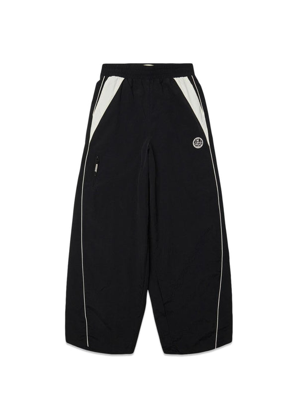 Poke Sport Pants - Black-Off White-Pants-Woodbird-Butler Loftet