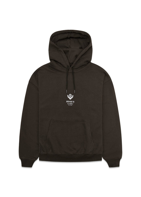 Pope Globe Hoodie - Chocolate Brown