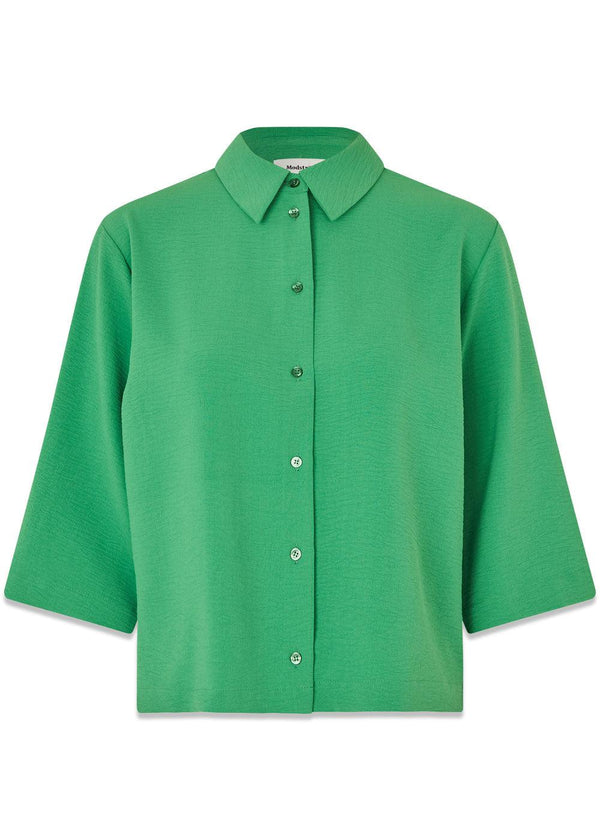 Popelmd shirt - Medium Green-Shirts-Modström-Butler Loftet