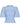 Possini Check Smock Blouse - Light Blue
