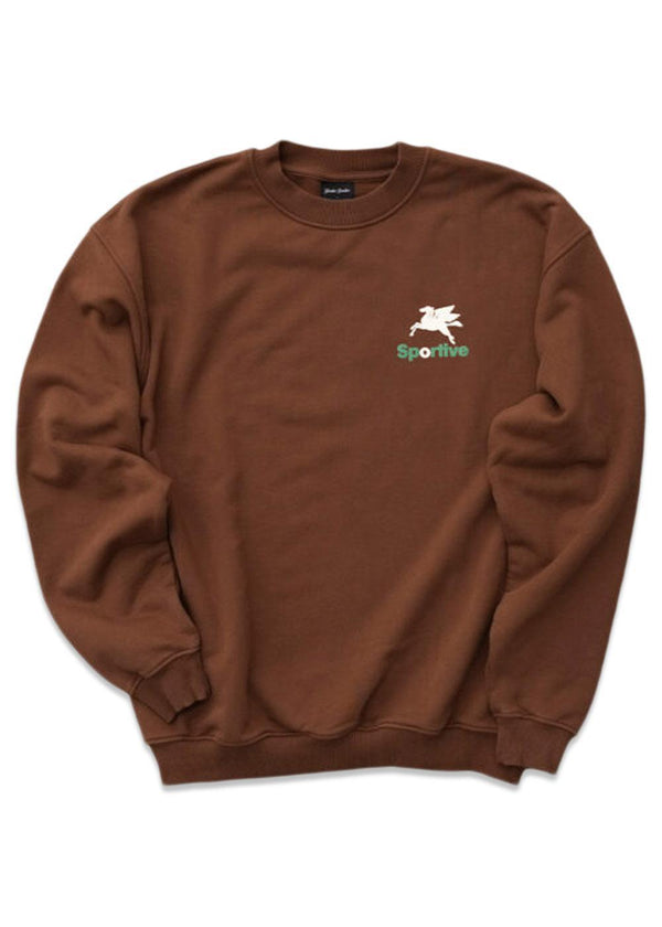 Premium Chocolate Crewneck - Brown-Sweatshirts-Goodies Sportive-Butler Loftet