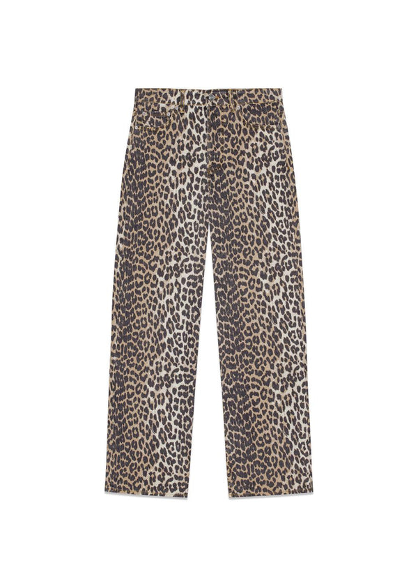 Print Denim Izey - Leopard