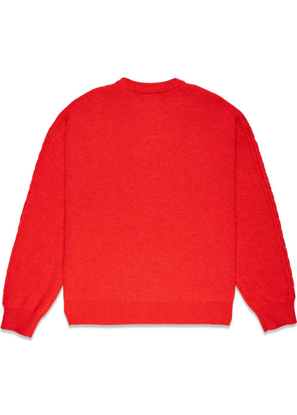 Pub Jumper - Alpaca Red-Knitwear-Pas de Mer-Butler Loftet