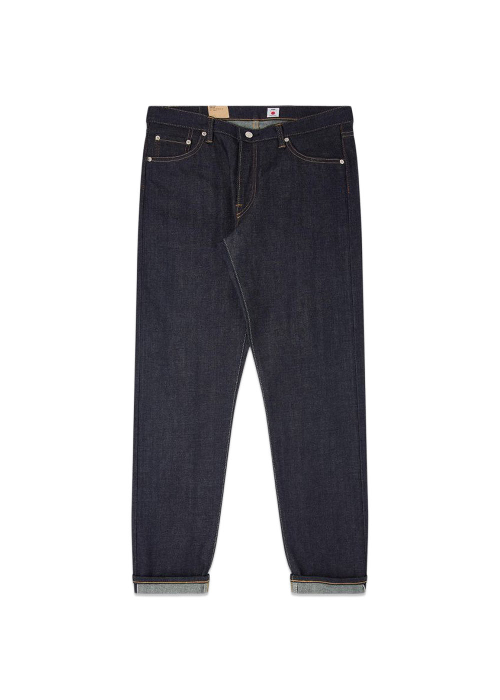 REGULAR TAPERED JEANS - BLUE - UNWASHED