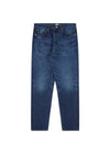 REGULAR TAPERED JEANS - Mid Dark Used