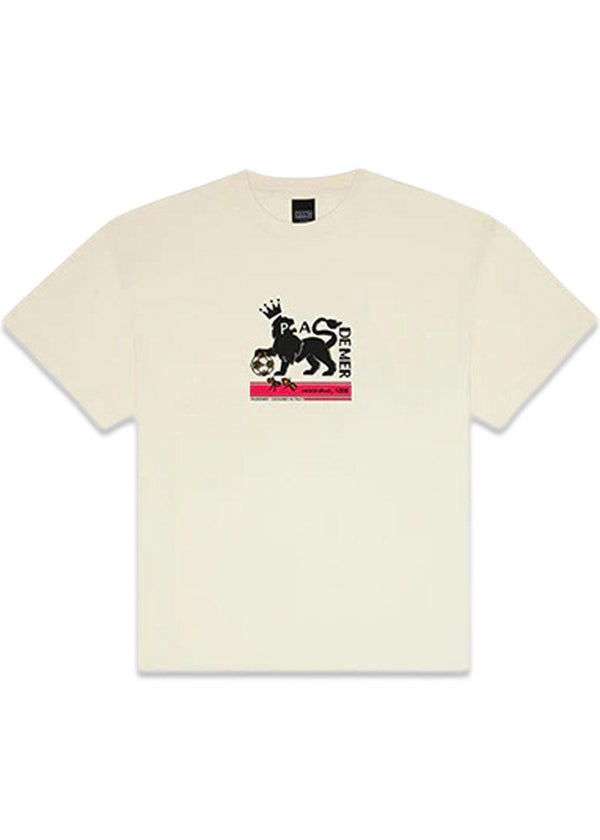 ROBBIE FLOWER TEE - Cream