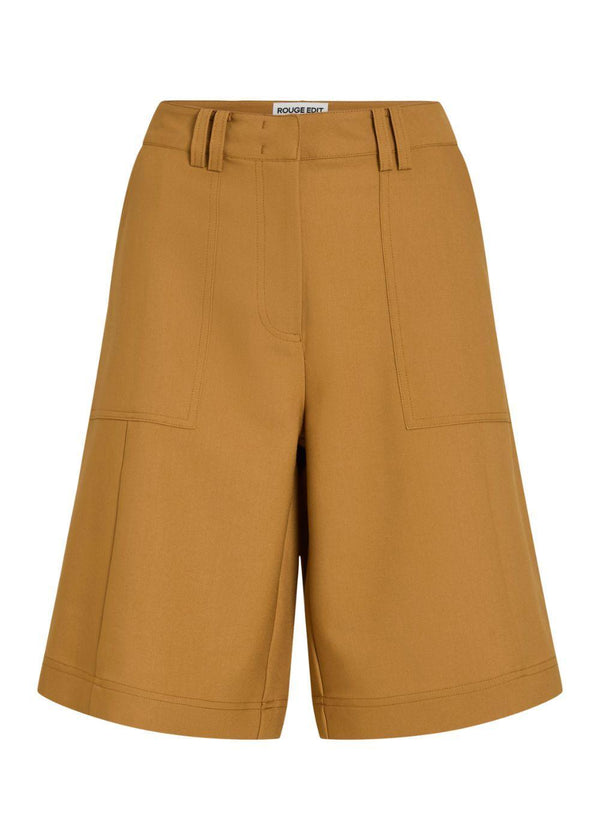 ROUELENA WF SHORTS - Bone Brown-Shorts-ROUGE EDIT-Butler Loftet