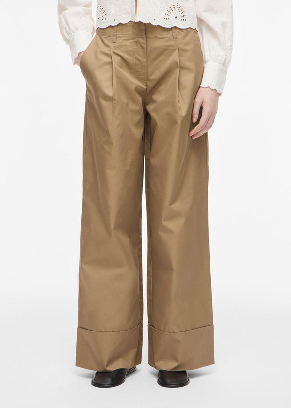 ROUFRANCIE RW WF F/L TROUSER/2 - Petrified Oak-Pants-ROUGE EDIT-Butler Loftet