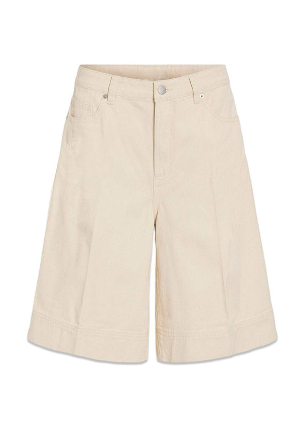 ROUHARPER RW W/F DENIM SHORTS/PF - Birch-Shorts-ROUGE EDIT-Butler Loftet