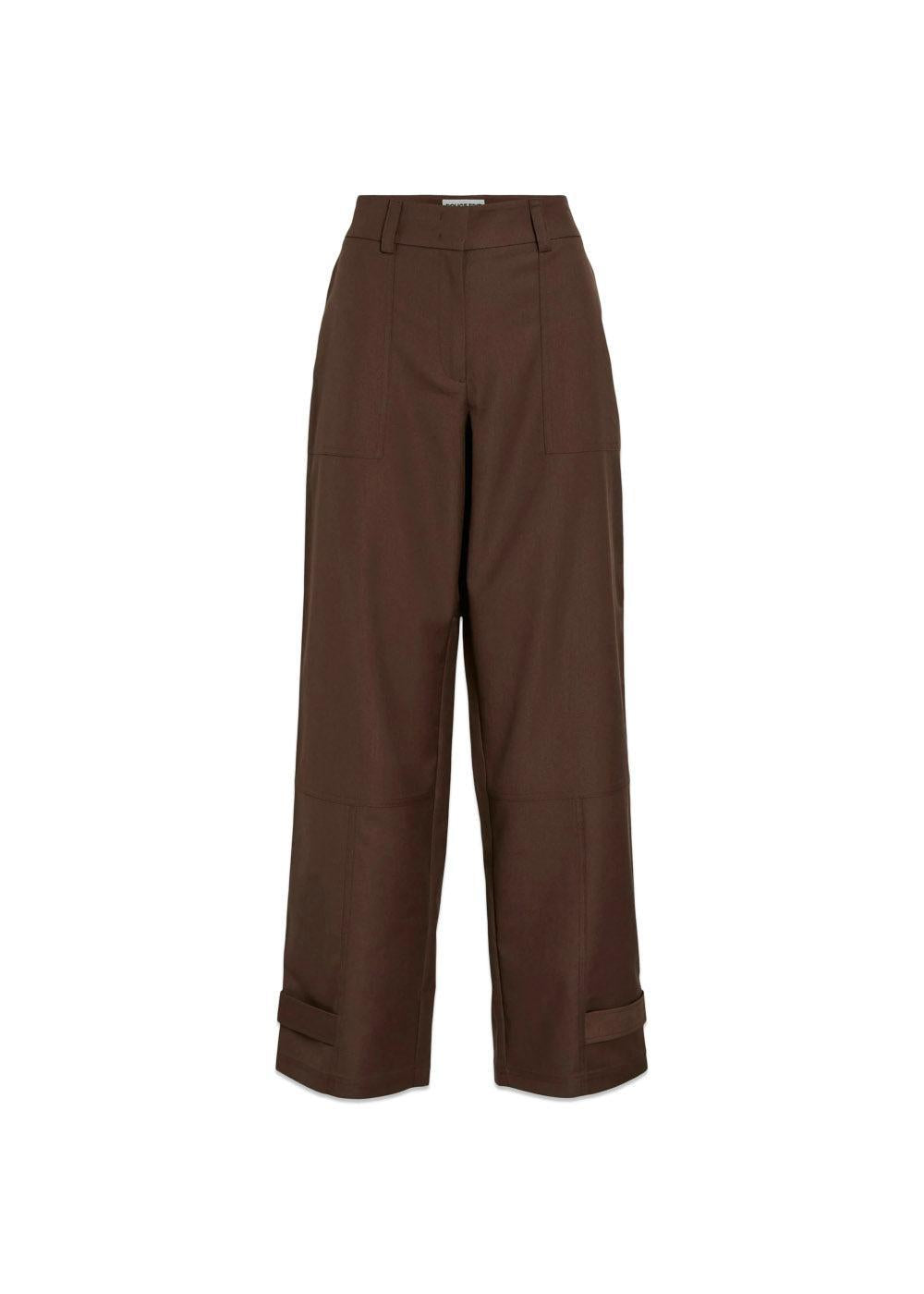 ROUMID WAIST TROUSERS - Chicory-Pants-ROUGE EDIT-Butler Loftet