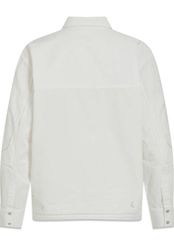 ROUNILDA L/S SHIRT - Cloud Dancer-Shirts-ROUGE EDIT-Butler Loftet