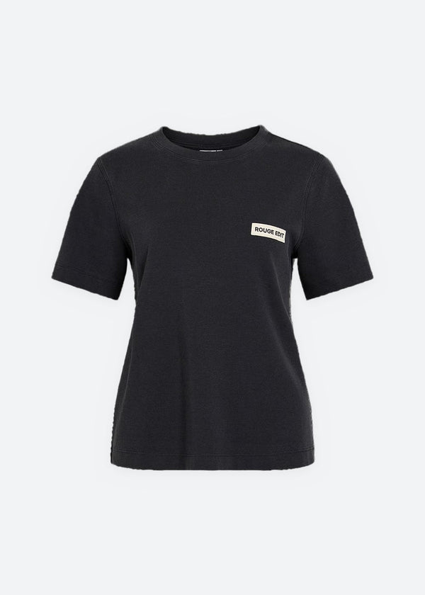 ROUSARAS S/S O-NECK TEE/PF/1 - Meteorite