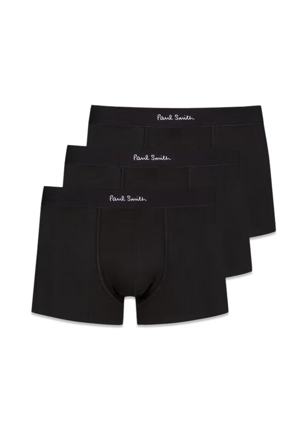 RUNK 3 PACK PLAIN - Black-Underwear-Paul Smith - PS-Butler Loftet