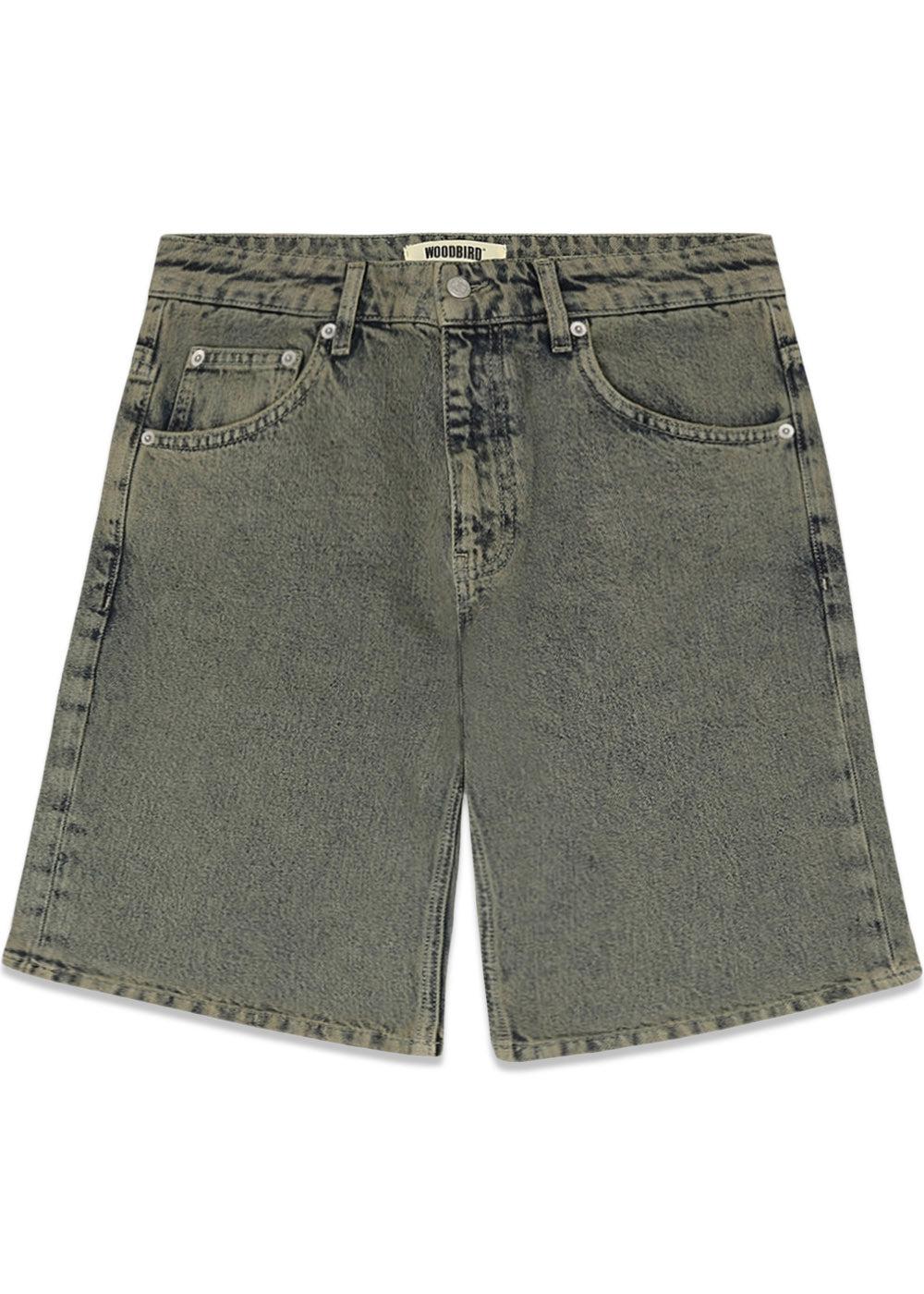 Rami Dirt Shorts - Dark Green-Shorts-Woodbird-Butler Loftet