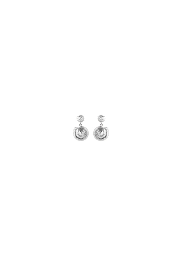 Reef Earrings length 18 mm - Silver-Jewellery-Pernille Corydon-Butler Loftet