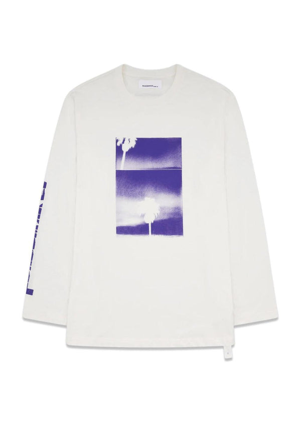 Regular LS Tee Panorama Print - White-T-shirts-OAMC Peacemaker-Butler Loftet