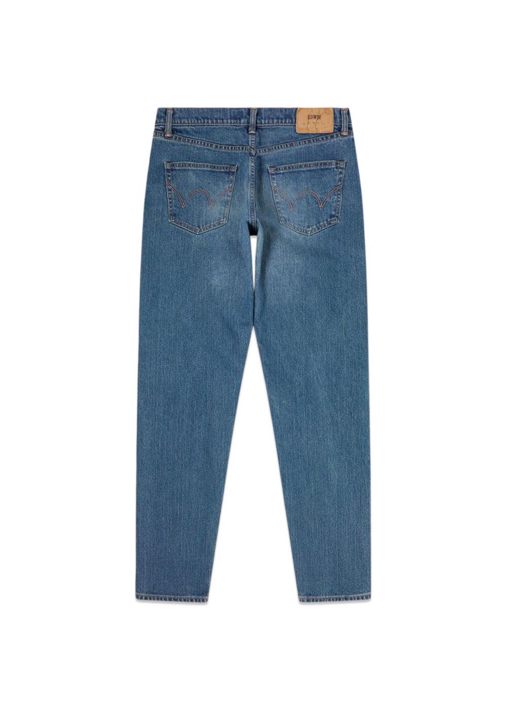 Regular Tapered Jeans - Blue Mid Used-Jeans-Edwin-Butler Loftet