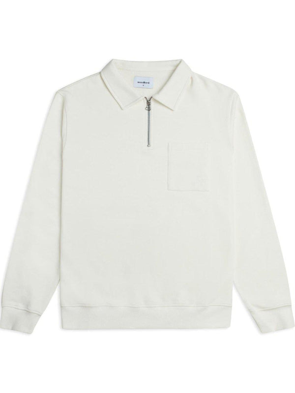 Woodbirds Retla Polo Sweat - Kit. Køb sweatshirts her.