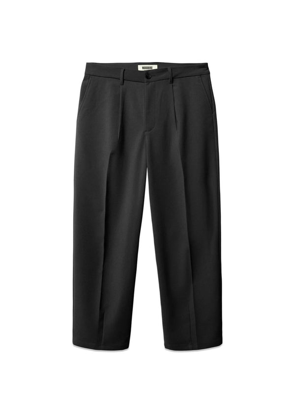 Rick Nickle Pant - Black-Pants-Woodbird-Butler Loftet