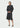 Rima Slim Pinstripe Shorts - Dark Navy-Shorts-Neo Noir-Butler Loftet