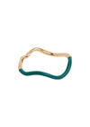 ENAMEL Copenhagens Ring, Sway - 42 Petrol Green. Køb ringe her.