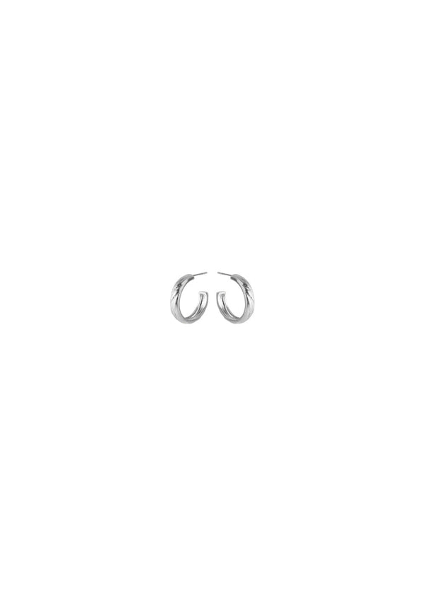River Hoops - Silver-Jewellery-Pernille Corydon-Butler Loftet