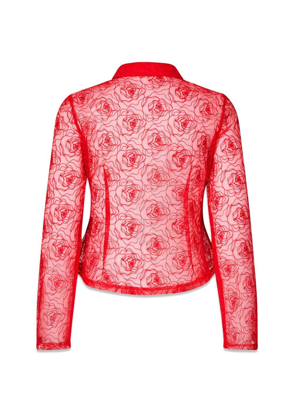 Roccomd shirt - Racing Red-Shirts-Modström-Butler Loftet