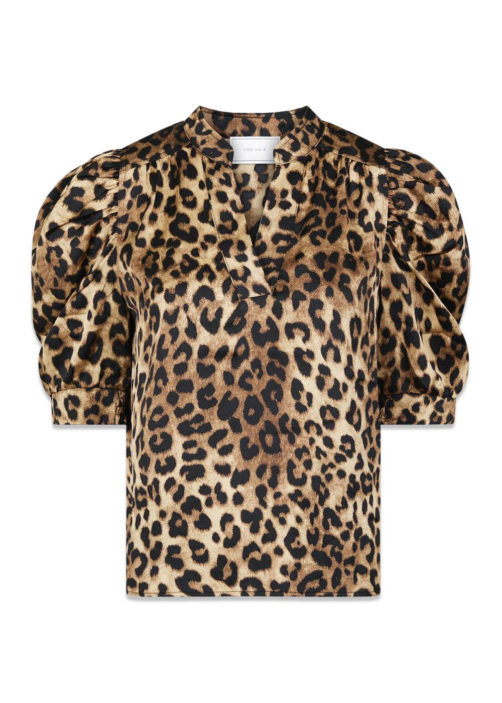 Roella Leo Blouse - Leopard