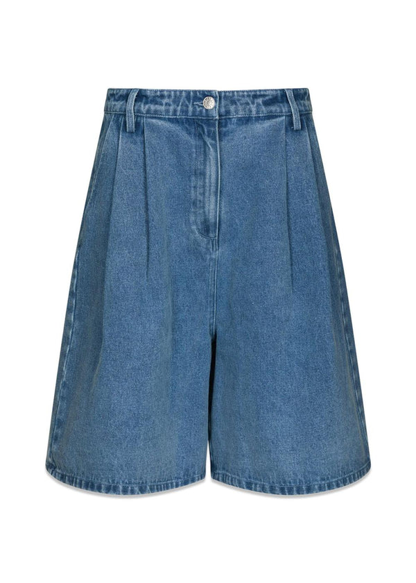 Rosel Denim Shorts - Blue-Shorts-Neo Noir-Butler Loftet