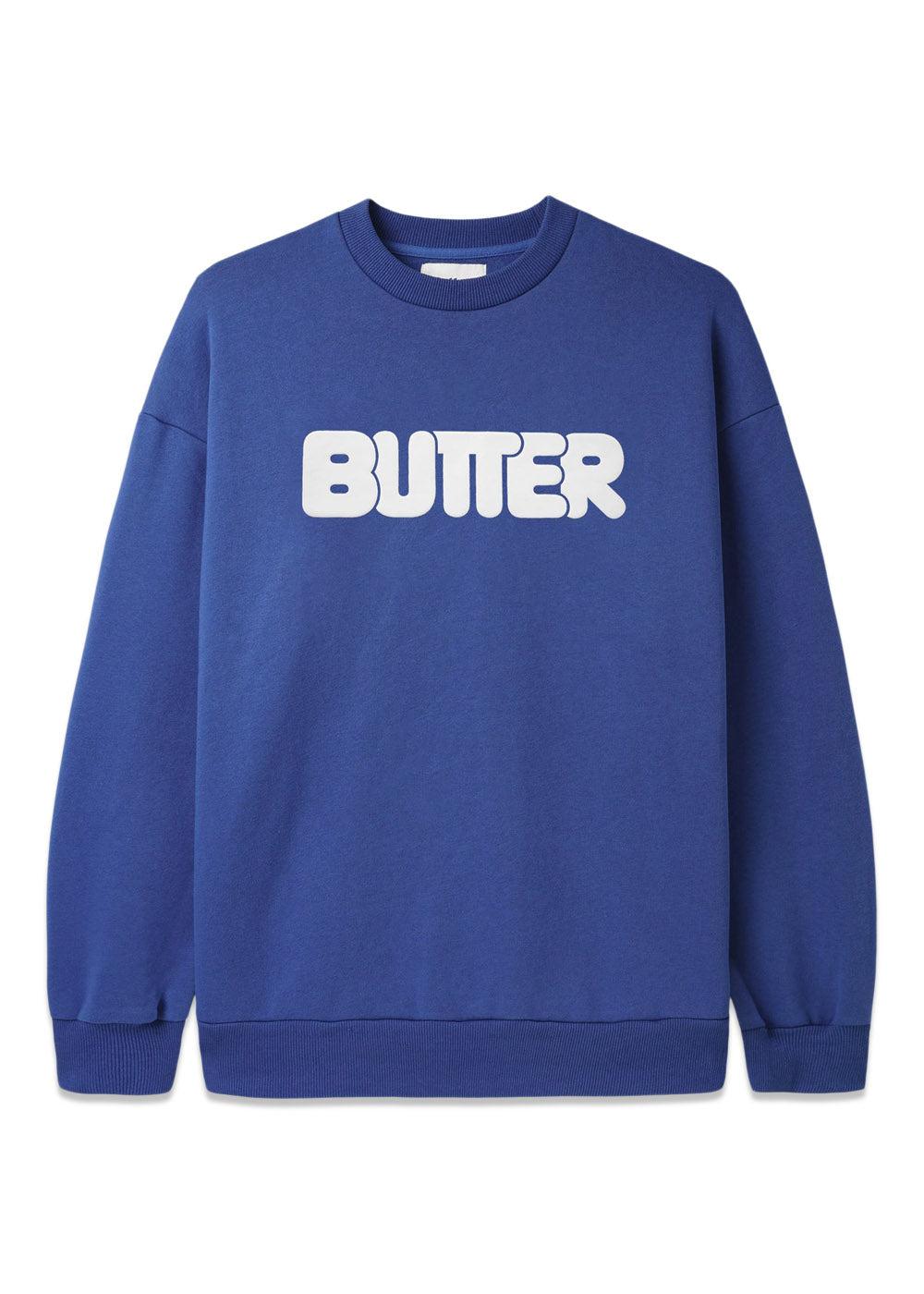 Rounded Logo Crewneck - Marine Blue