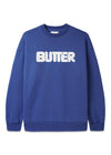 Rounded Logo Crewneck - Marine Blue