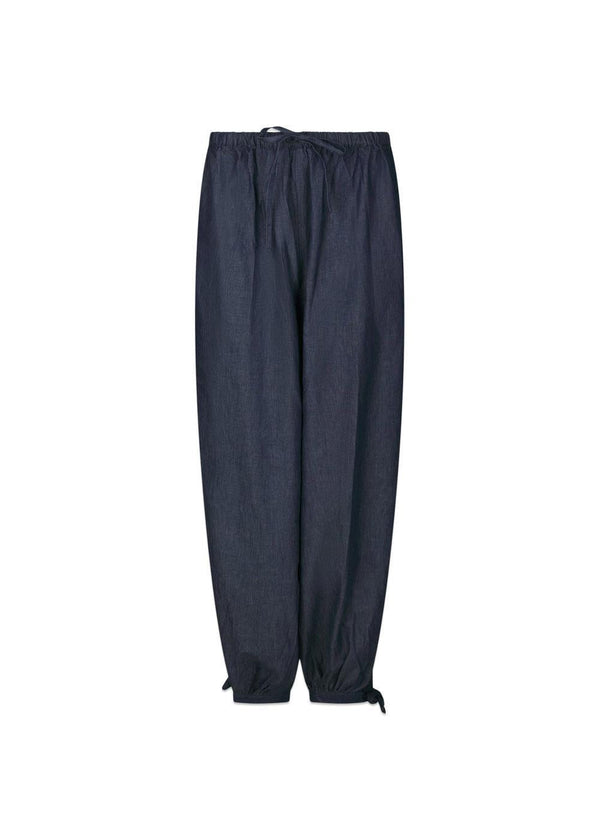 Roxane Balloon Denim Pants - Blue-Pants-Neo Noir-Butler Loftet