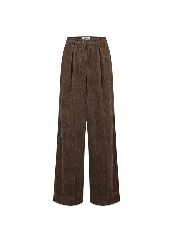 Roycemd pants - Seal Brown-Pants-Modström-Butler Loftet