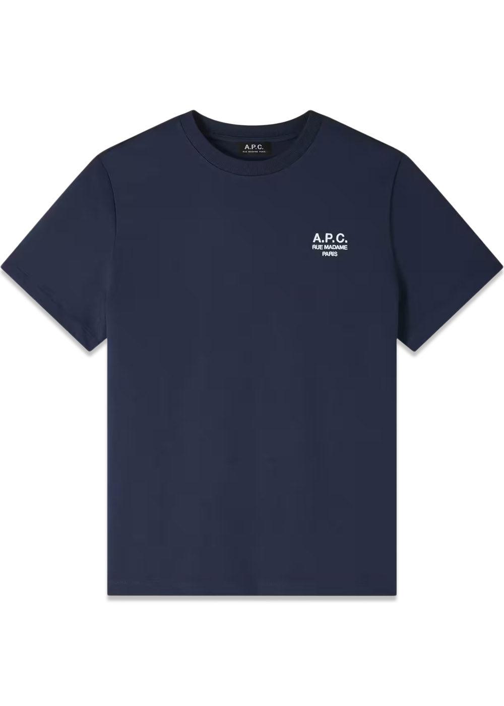 Rue Madam - Navy-T-shirts-A.P.C-Butler Loftet