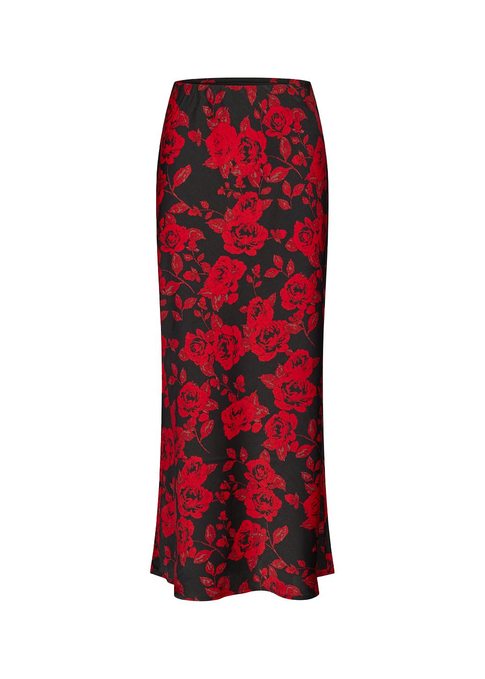 Ruthiemd print skirt - Racing Rose-Skirts-Modström-Butler Loftet