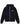 S-GINN-HOOD-ZIP-DIV SWEAT - Black Black Black