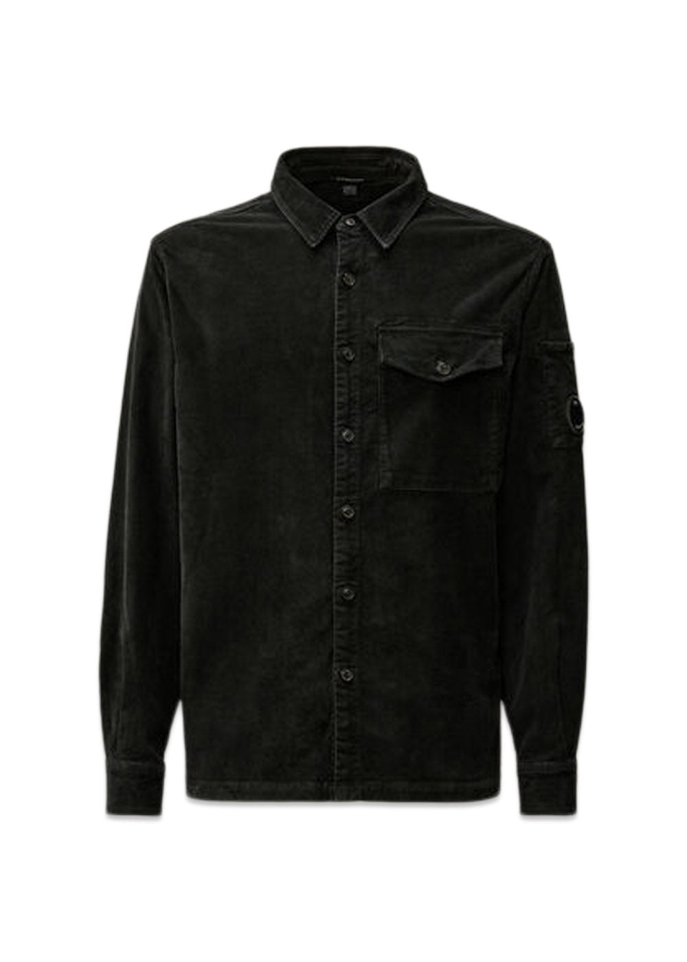 SHIRT LONG SLEEVE CORDUROY - Black