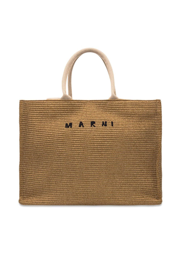 Marnis SHOPPING BAG - Raw Sienna/Natural. Kjøp designertasker||skuldertasker her.