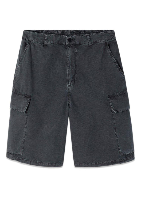 SHORT BATTLE AMPLE - Grisaille Vintage-Shorts-American Vintage-Butler Loftet