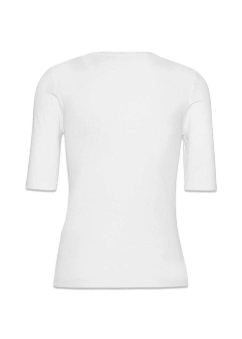 SHORT SLEEVE T-SHIRT - Bright White-T-shirts-Rotate-Butler Loftet