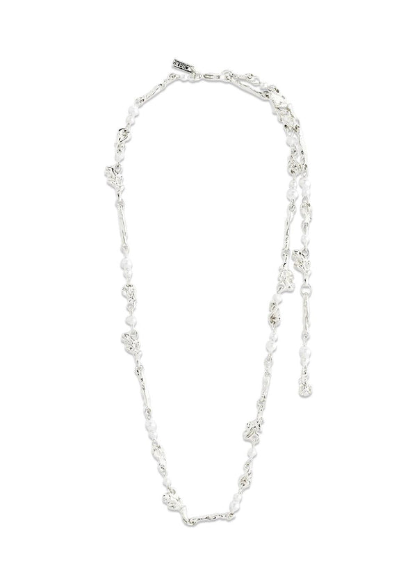 SLOAN pearl necklace silver-plated - Silver Plated-Jewellery-Pilgrim-Butler Loftet