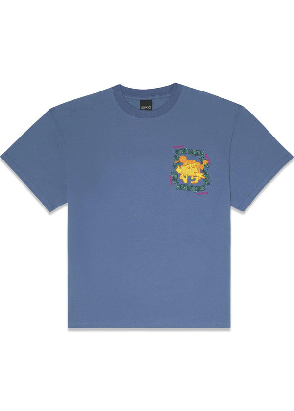 SMART WORKING TEE - Blue-T-shirts-Pas de Mer-Butler Loftet
