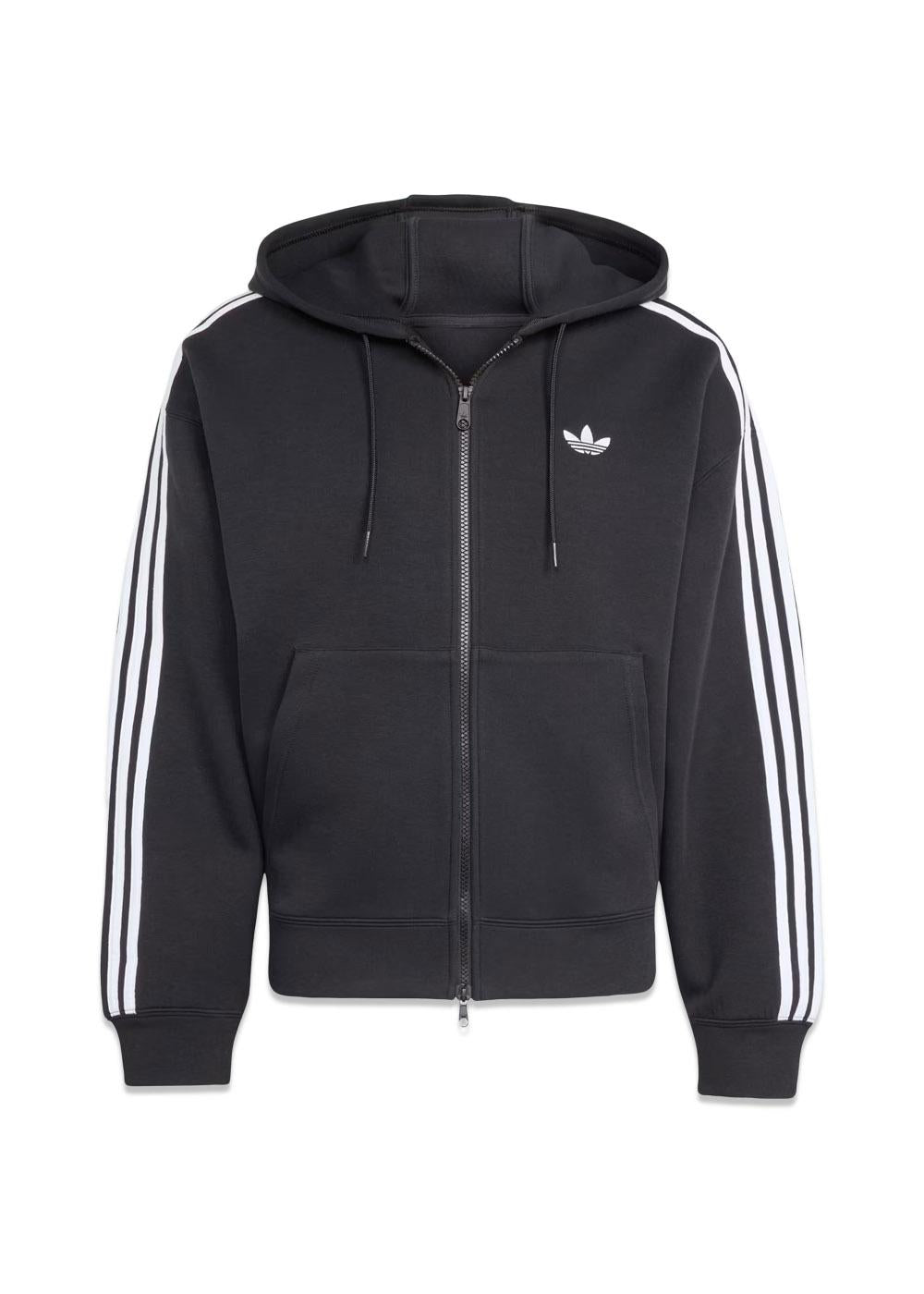 SPACER HOODIE - Black-Sweatshirts-Adidas Originals-Butler Loftet