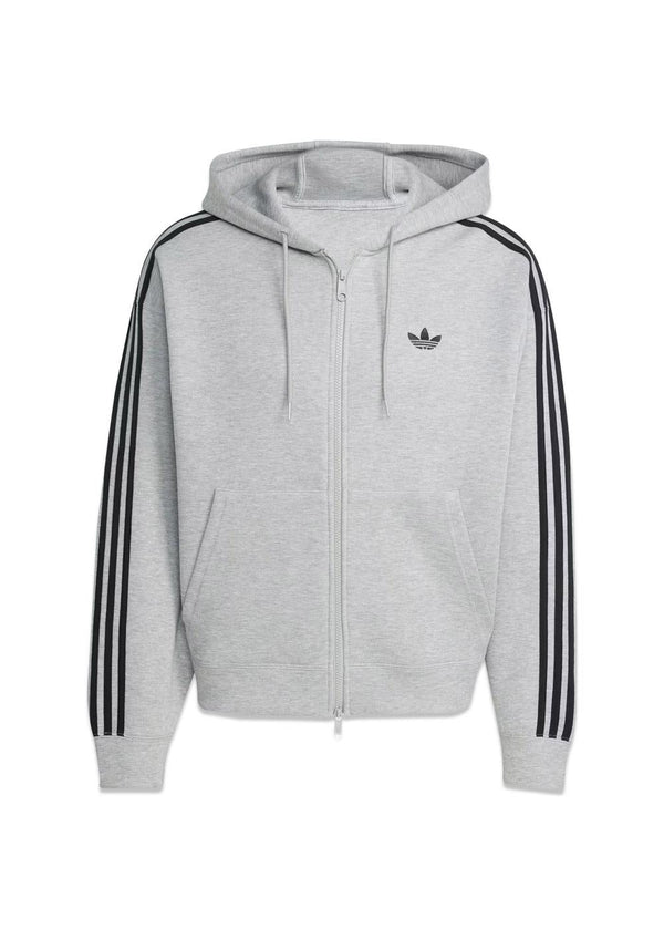 SPACER HOODIE - Medium Grey Heather-Sweatshirts-Adidas Originals-Butler Loftet