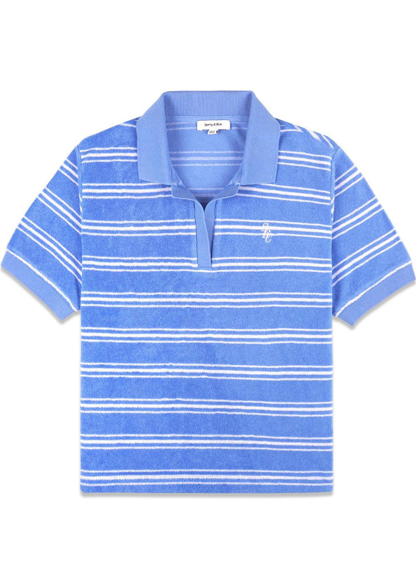 SRC Terry Polo - Juniper-T-shirts-Sporty & Rich-Butler Loftet