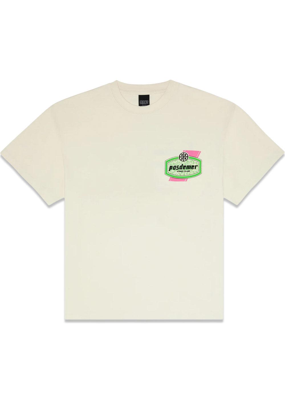 STONED ISLAND TEE - Cream