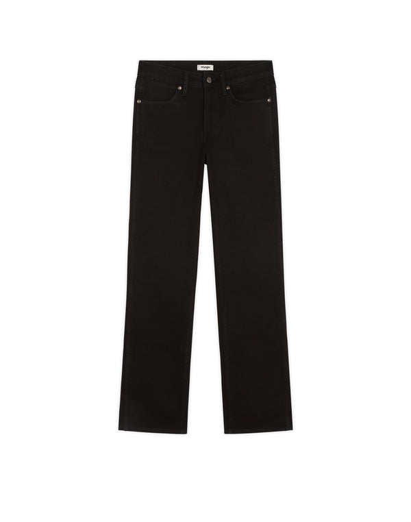 STRAIGHT - Retro Black-Jeans-Wrangler-Butler Loftet